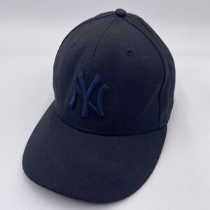 Kith Yankees New Era Hat Black Blue 59fifty Fitted Size 7 1/4 Cleaned VGC